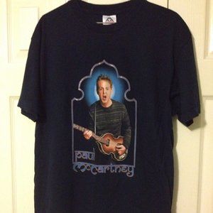 Paul McCartney Tour T Shirt 2002 Large